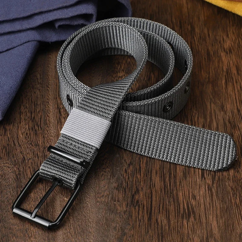 Men's Belt Porous Canvas
